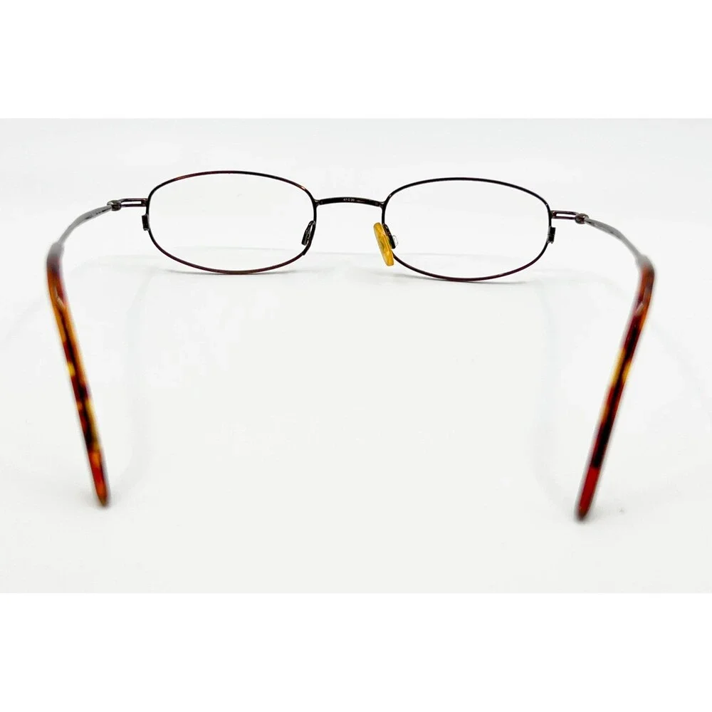 Tommy Hilfiger Eyeglasses Mens Brown Oval TH 200 229 145 47-20-145